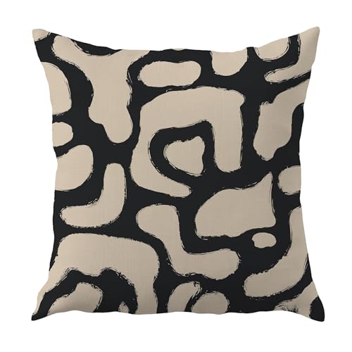 Modern Abstract Pillow Cover 18x18 - Boho Room Decor - Pillow-01