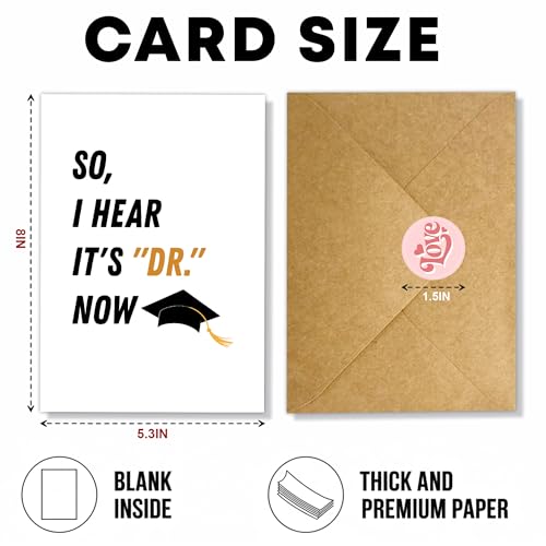 Funny Doctor Graduation Card 2026 | Medical School Congrats