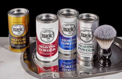 Magic Shave Razorless Shaving Powder for Men 4.5 oz