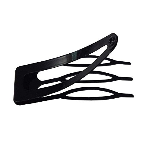 Revlon Double Grip Hair Clips, No-Slip Hair Clamps, 6 Count