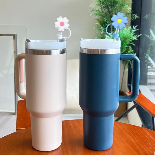 5-Pack Flower Straw Covers for Stanley Cup 10mm Tumbler Accessories