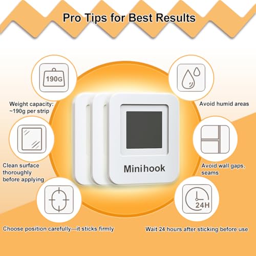 Magnetic Remote Control Holder - 3 Pack Self-Adhesive Strips