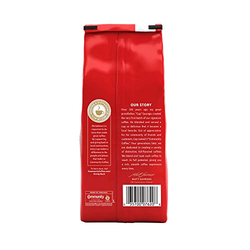 Community Coffee French Roast - Extra Dark, 32 Ounce (Pack of 4)