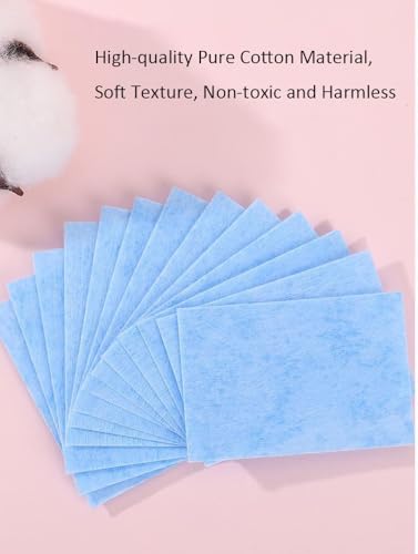 DRHAHA 630Pcs Lint Free Nail Wipes - Absorbent Gel Polish Remover Pads