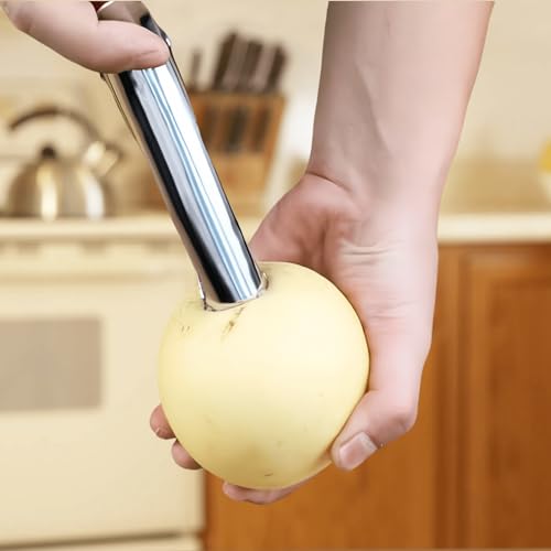 Stainless Steel Apple Corer Tool for Easy Core Removal