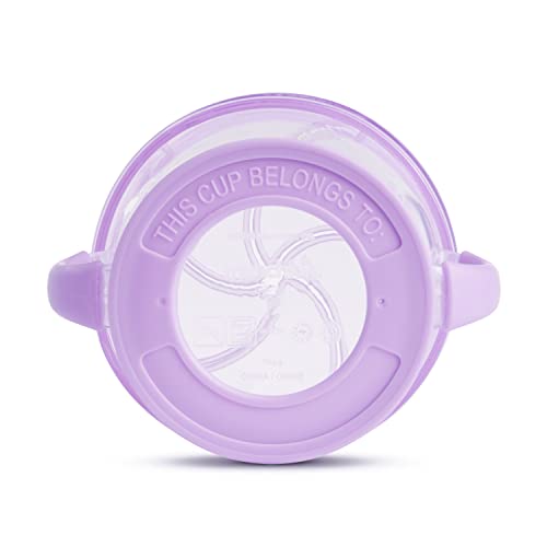 Munchkin Snack Catcher Toddler Cups, Spill-Proof, 2-Count Pack, Pink/Purple