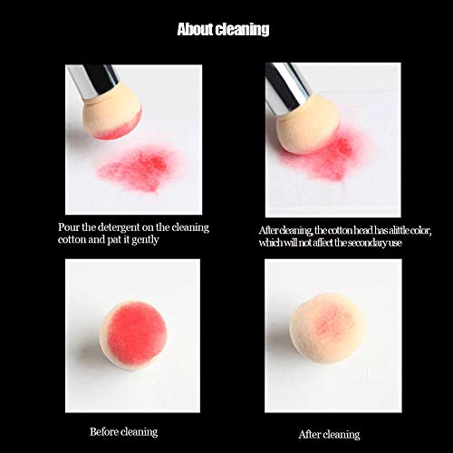 Art&Beauty Gradient Nail Sponge Brush Pen with 4 Replacement Heads