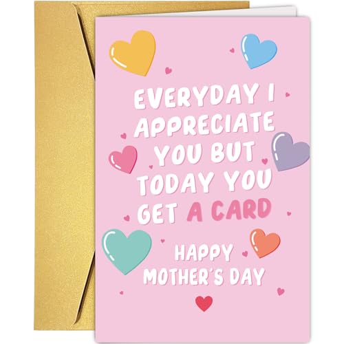 Funny Mother's Day Card - Humorous Greeting Card for Mom