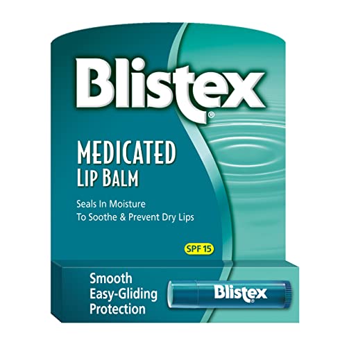 Blistex Medicated Lip Balm Stick 0.15 oz 5-Pack