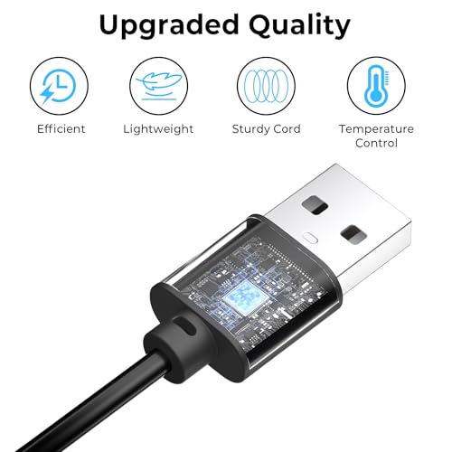 Meliya 5V USB Charger Cord for Philips Norelco OneBlade & Trimmer Models