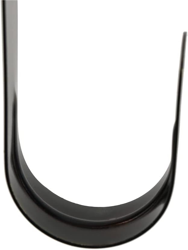 Sattiyrch 12" Wreath Hanger - Durable Steel Over The Door Hook for Front Door | Bronze Finish