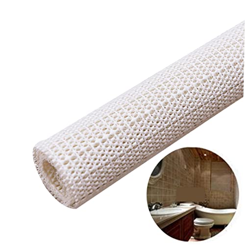 Machine Washable Non-Slip Bathroom Rug & Shelf Liner - Beige