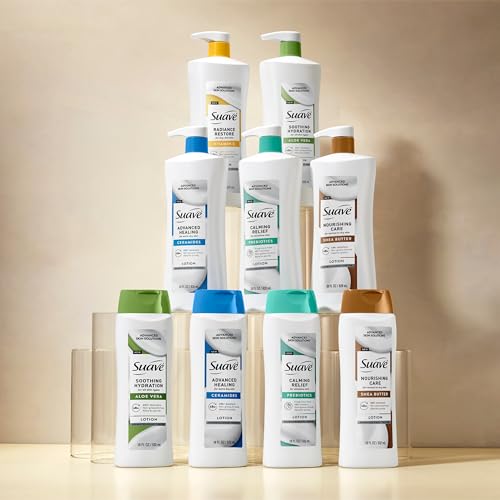 Suave Soothing Hydration Hand & Body Lotion with Aloe Vera, 18 FL OZ
