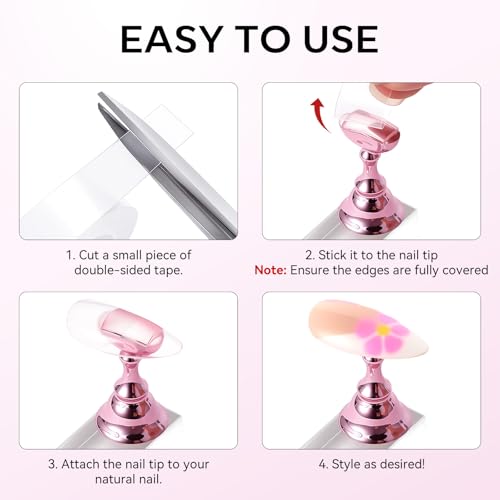 Makartt Magnetic Nail Stand for Press-On Nails & Art Practice