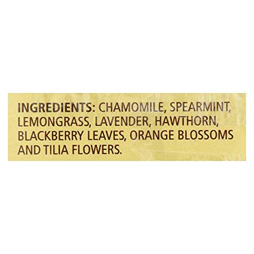 Celestial Seasonings Sleepytime Lavender Herbal Tea, Caffeine Free, Non GMO, 20 Bags (Pack Of 6)