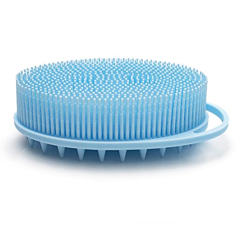 MR LION Silicone Body Scrubber & Exfoliating Shower Brush (3-Pack)