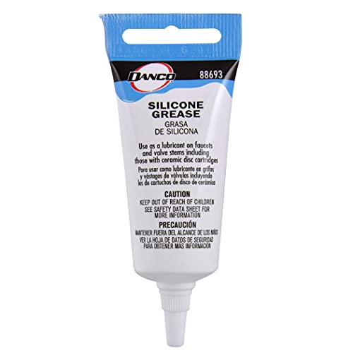Danco Waterproof Silicone Faucet Grease for O-Rings, 0.5 oz (Pack of 3)