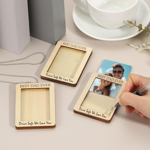 Personalized Wooden Car Photo Frame - Drive Safe We Love You