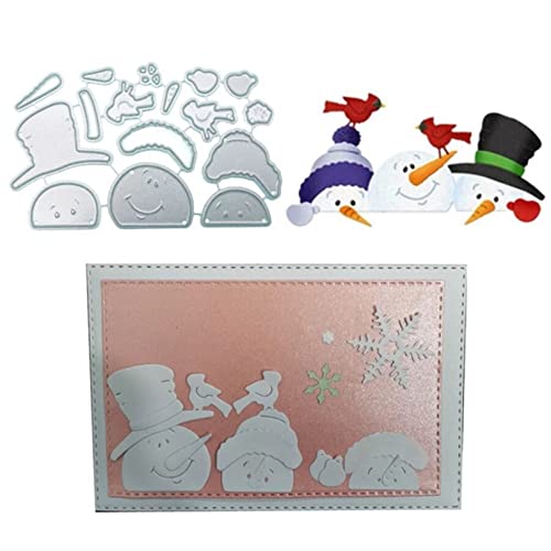 Christmas Metal Die Cuts Set for Scrapbooking & Card Making