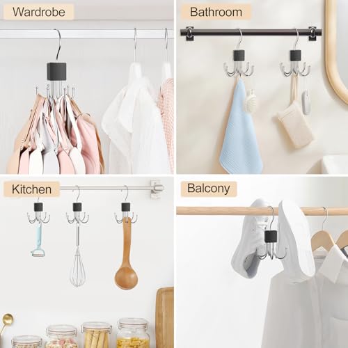 2 Pack Bra Hanger with 36 Hook Capacity – Closet Organizer