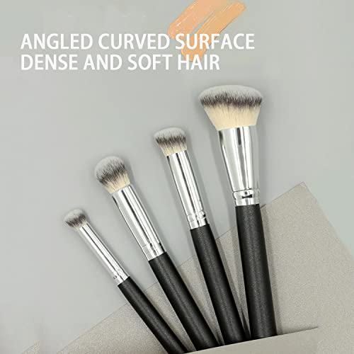 Angled Foundation Brush for Liquid, Cream and Mineral Makeup