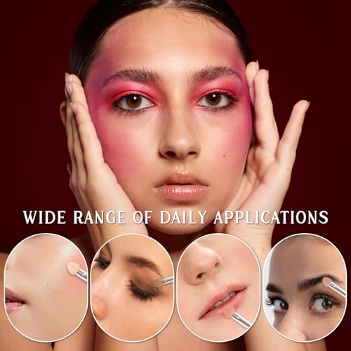 12 Pcs Foam Eyeshadow Applicators Reusable Double Sided Makeup Sponges