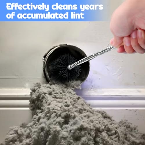 Palksky Dryer Vent Cleaner Kit - 3-Piece Flexible Tool Set