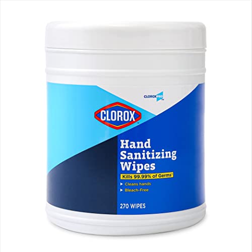 Clorox Pro Alcohol-Free Hand Sanitizing Wipes - 270 Count, BZK Formula, Pack of 1