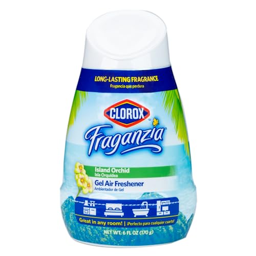 Clorox Fraganzia No-Plug Gel Air Freshener Cone - Island Orchid Scent, 6 Oz