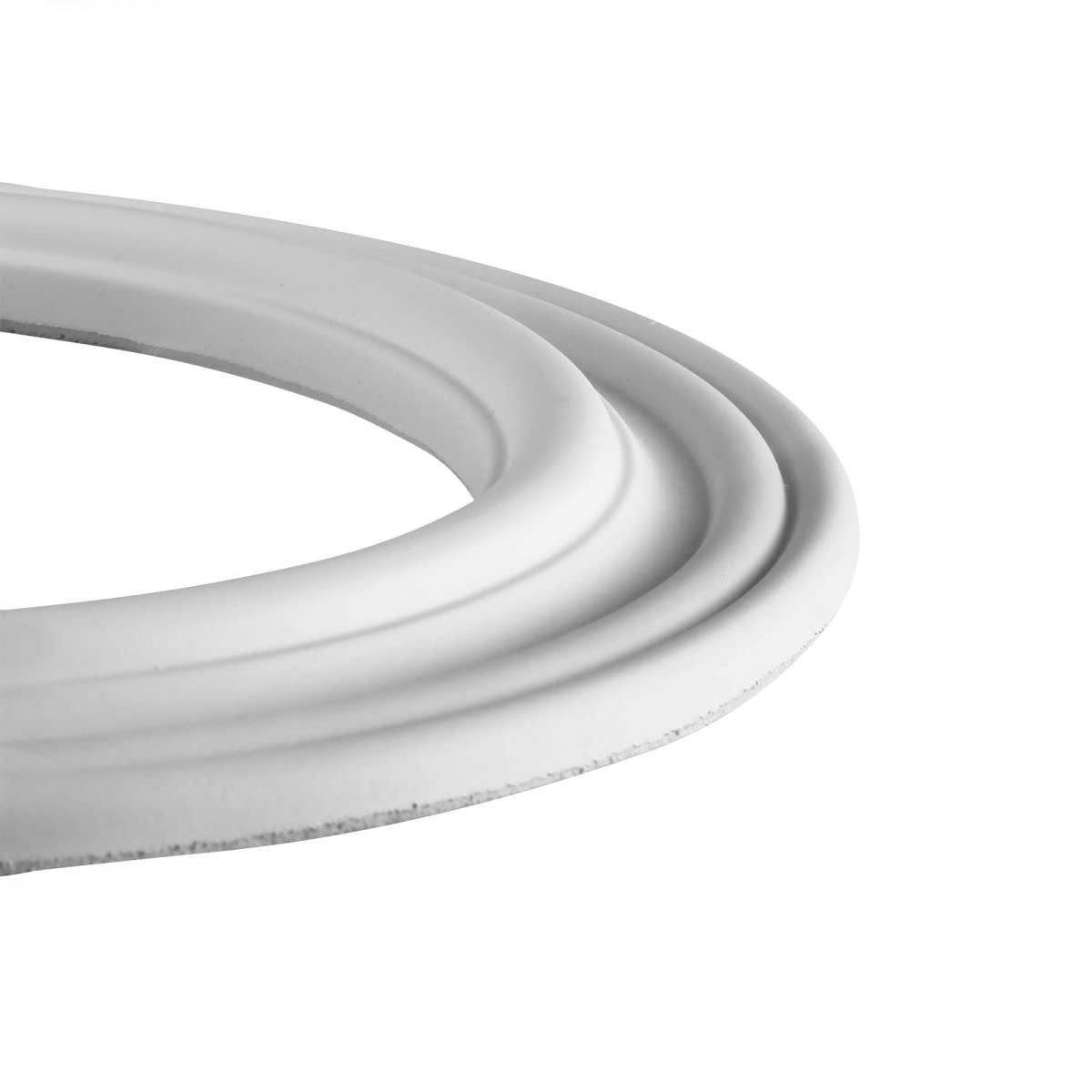 Renovators Supply Manufacturing Recessed Lighting Trim 10-1/8 in. Wide White Polyurethane Ornate Recessed Ceiling Light Trims