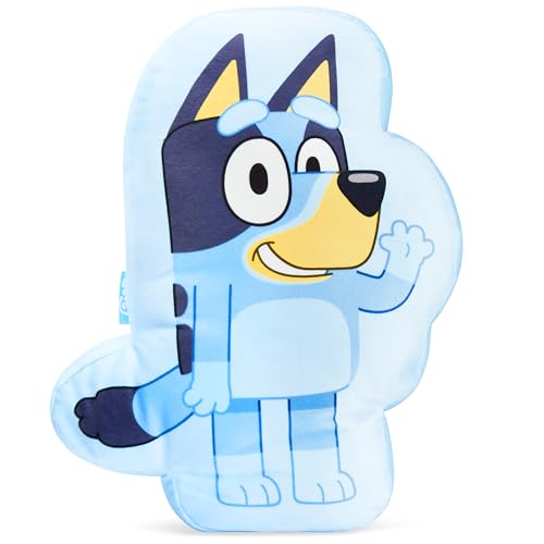 Bluey 3D Plush Pillow for Kids - Soft Cuddle Sham & Gift