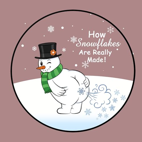 Funny Snowman Christmas Ornament - Hilarious Holiday Decor