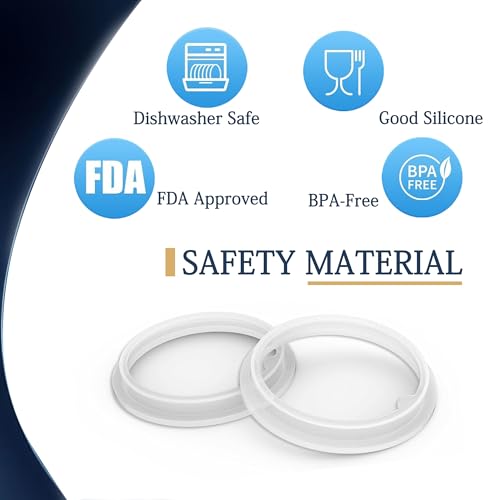 13 Pcs Water Bottle Lid Gasket Replacement for Takeya Actives 18oz 22oz 24oz 32oz 40oz,Leak-Proof Rubber Seal Ring Gaskets O Ring Replacement Parts for Spout Lid (Not for Takeya Originals)