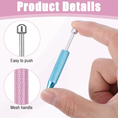 JJUNW 3Pcs Piercing Ball Grabber Tool - Stainless Steel Piercing Removal & Jewelry Changing Kit