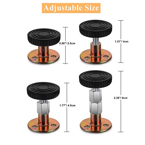 Yopay Adjustable Bed Frame Anti-Shake Tool - 8 Pack Stoppers