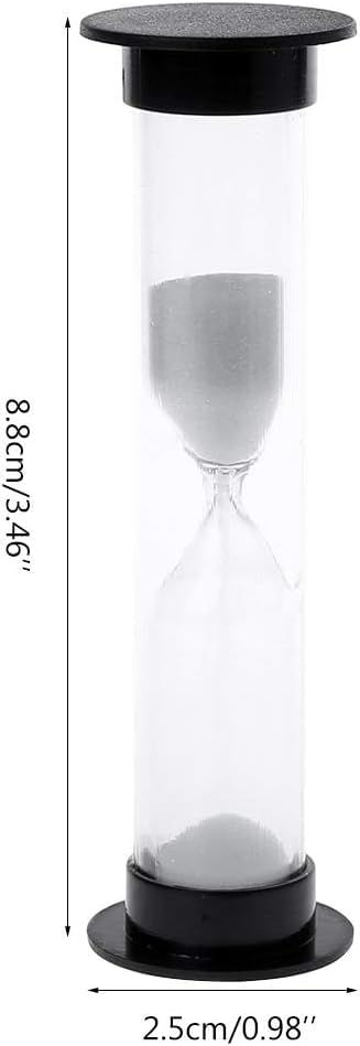 Tustao Mini 1-Minute Sandglass Hourglass Timer - 60 Second Sand Clock