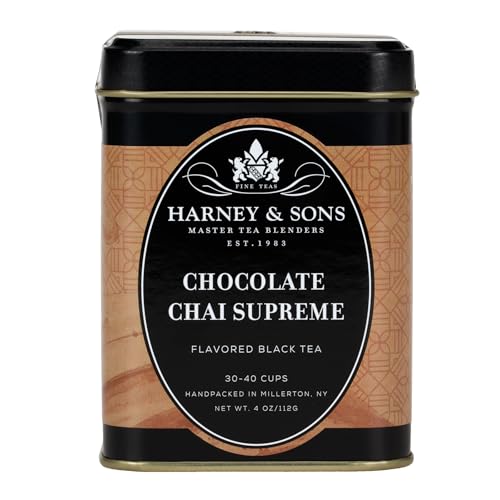 Harney & Sons Chocolate Chai Supreme Black Tea - 4 oz Loose Leaf