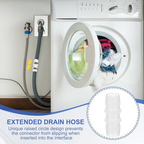 PATIKIL Drain Hose Connector for Washing Machines & ACs - 0.6-0.7"