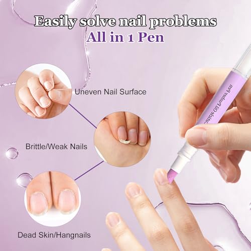 Ceramic Cuticle Pusher and Nourishing Oil Pen for Nail Care