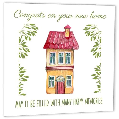 Happy New Home Card - Perfect Housewarming Gift