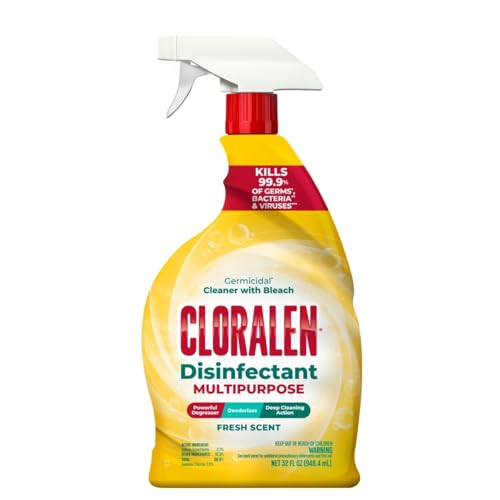 Cloralen 3-in-1 All Purpose Cleaner Spray with Bleach - 32 oz - Fresh Scent