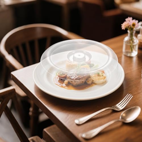 6-Pack Microwave Splatter Covers with Steam Vents – 10" to 4.5"
