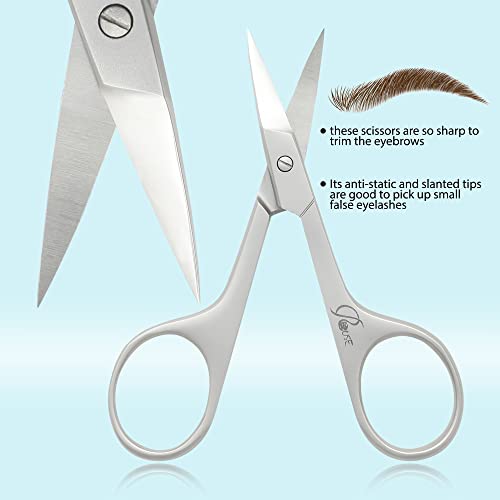 ROUSE Professional Stainless Steel Cuticle Scissors & Grooming Tool