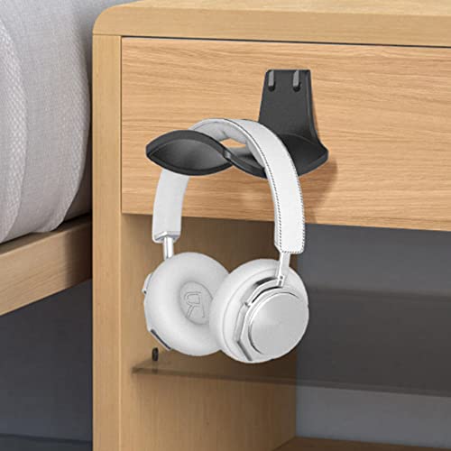 2-Pack Headphone Wall Mount Hook Hanger for All Headsets