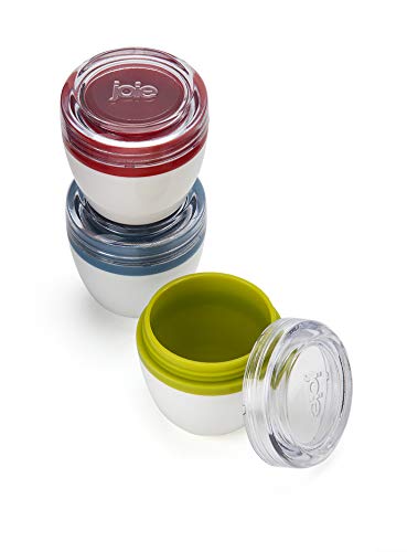 Joie Set of 3 Multicolored Sauce Bottles - BPA Free