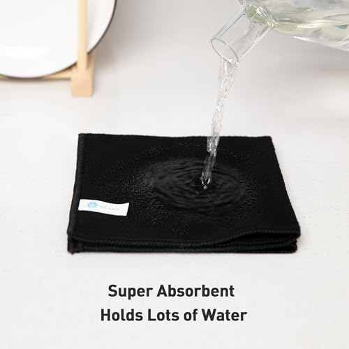 Ultra Soft Microfiber Cleaning Cloths - Lint Free, 13"x13", Pack of 12