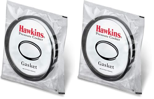 Hawkins Pressure Cooker Gasket Sealing Ring for 2-4 Liter, Pack of 2