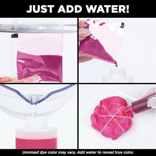 Tulip One-Step Tie-Dye Kit Refill Pack - Fuchsia Dye (3 Pack)