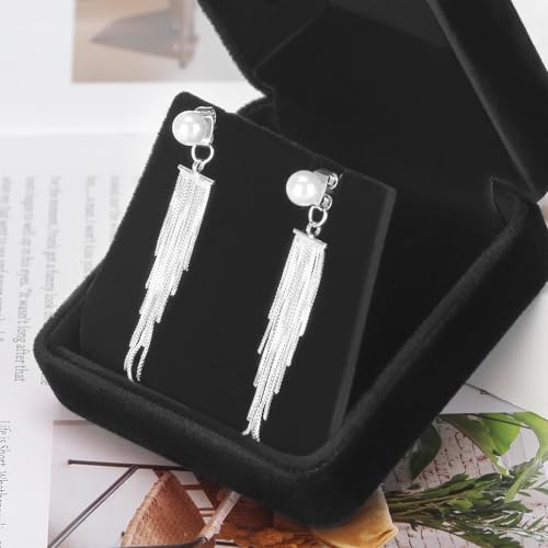 KUKUVR Velvet Earring Gift Box - Jewelry Organizer for Women