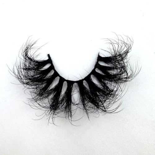 HBZGTLAD 25mm Faux Mink False Eyelashes Fluffy Cat Eye Multipack
